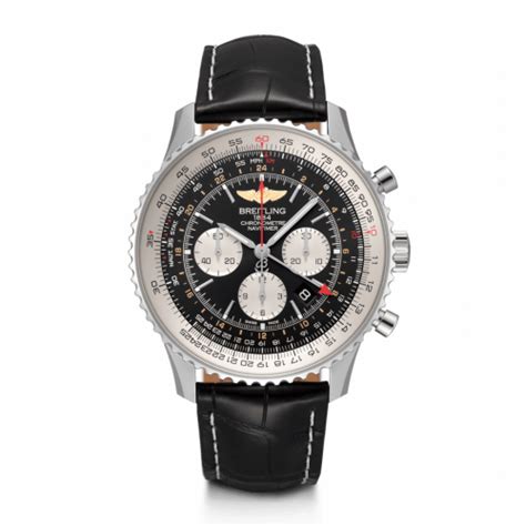 breitling ab0441211b1p1|Breitling AB0441211B1P1 : Navitimer GMT Stainless .